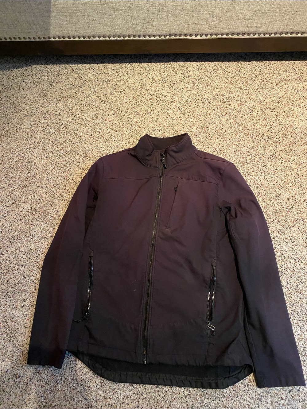 Men’s Black Zip Up